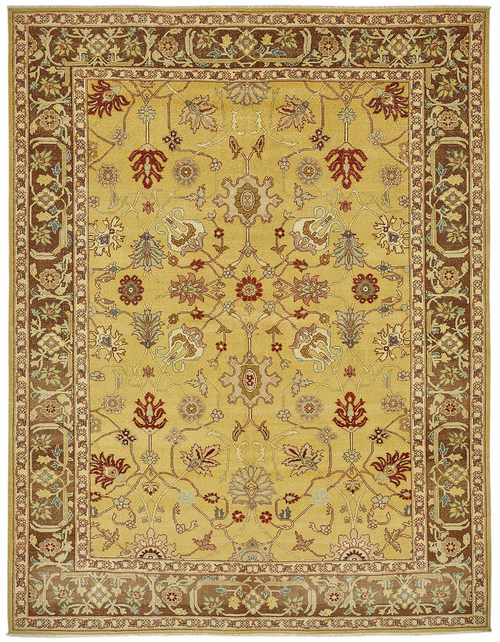 8x10 Hand-Knotted Wool Oushak Rug - 49152