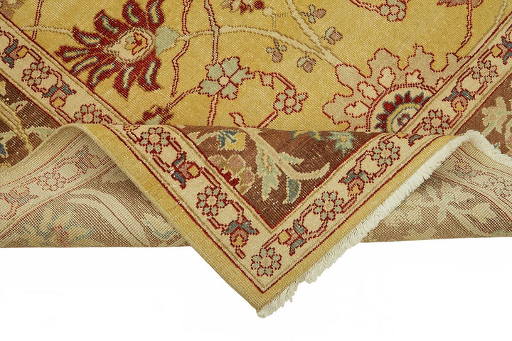 8x10 Hand-Knotted Wool Oushak Rug - 49152