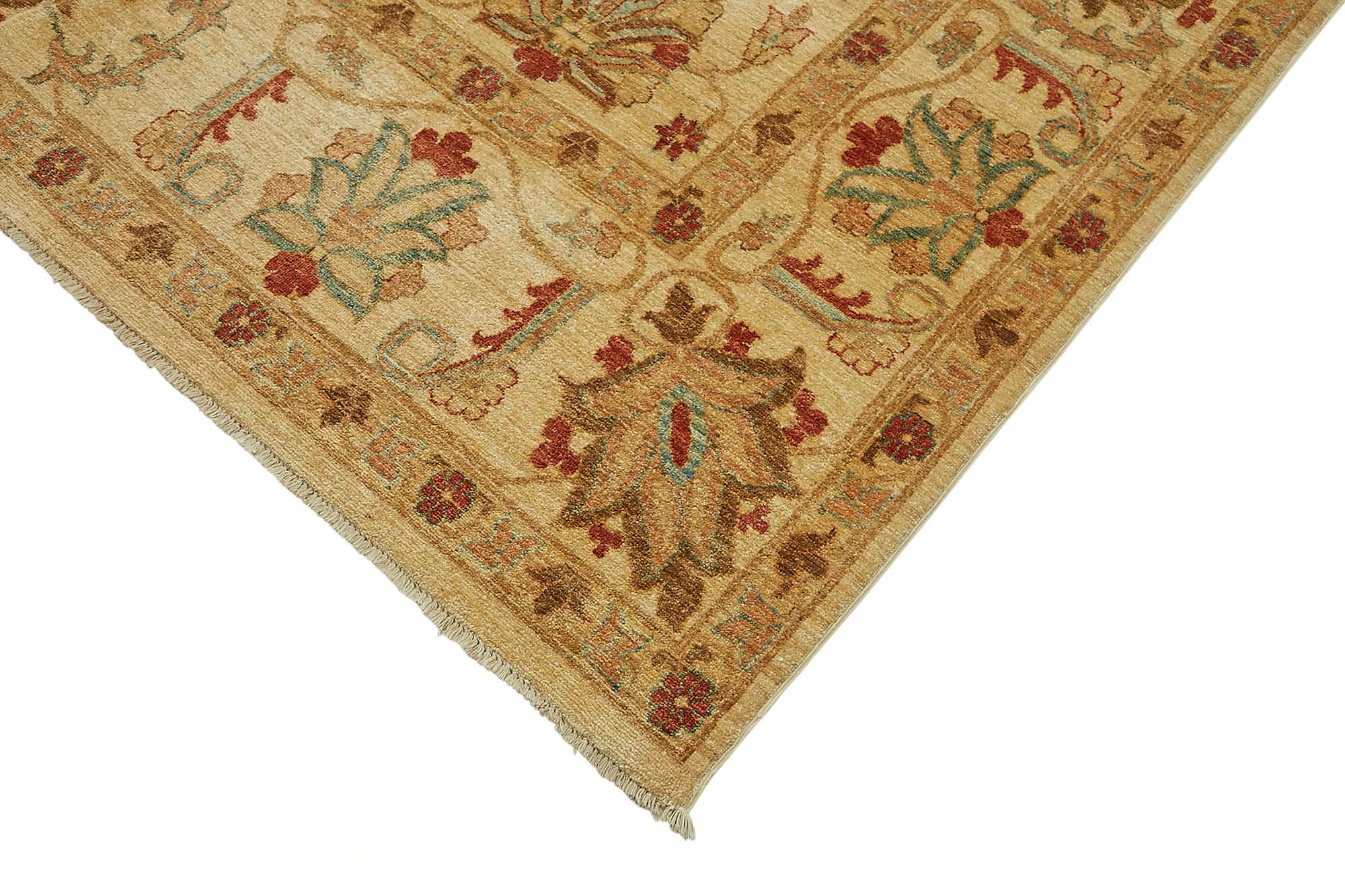 8x10 Hand-Knotted Wool Oushak Rug - 49154