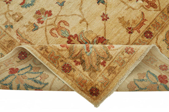 8x10 Hand-Knotted Wool Oushak Rug - 49154