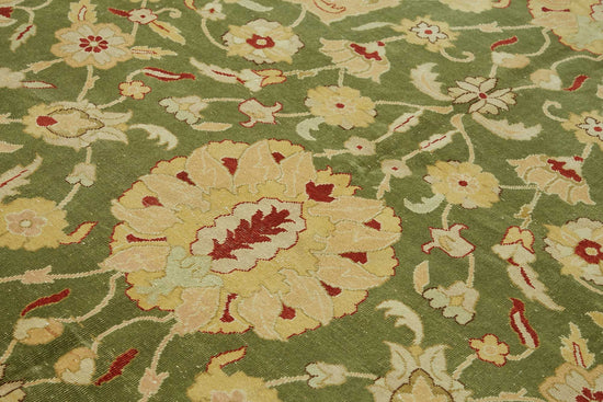 8x8 Hand-Knotted Wool Oushak Rug - 49157