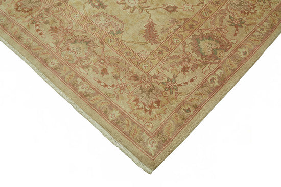 8x10 Hand-Knotted Wool Oushak Rug - 49161