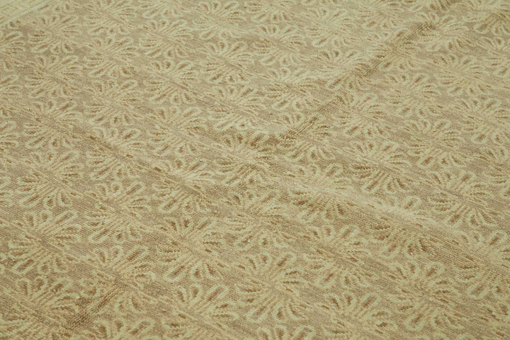 8x11 Hand-Knotted Wool Oushak Rug - 49162