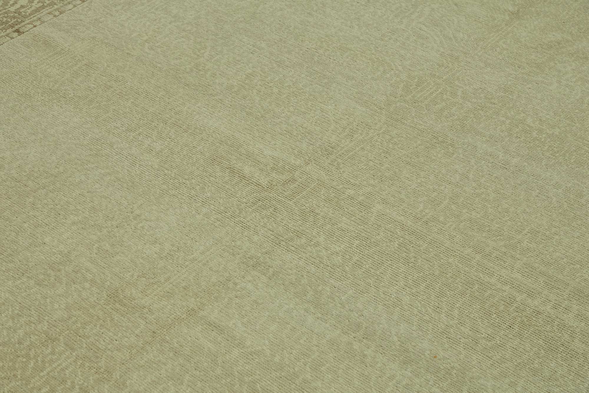 8x11 Hand-Knotted Wool Oushak Rug - 49163