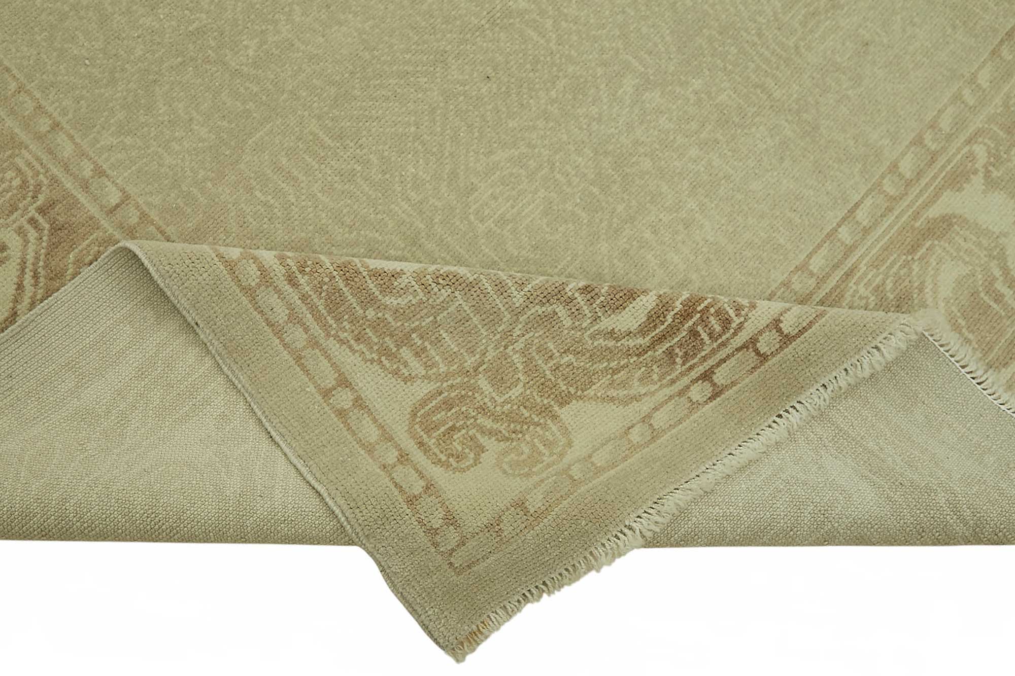 8x11 Hand-Knotted Wool Oushak Rug - 49163