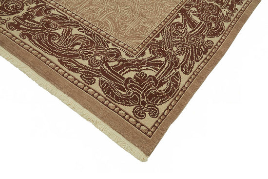 8x10 Hand-Knotted Wool Oushak Rug - 49164