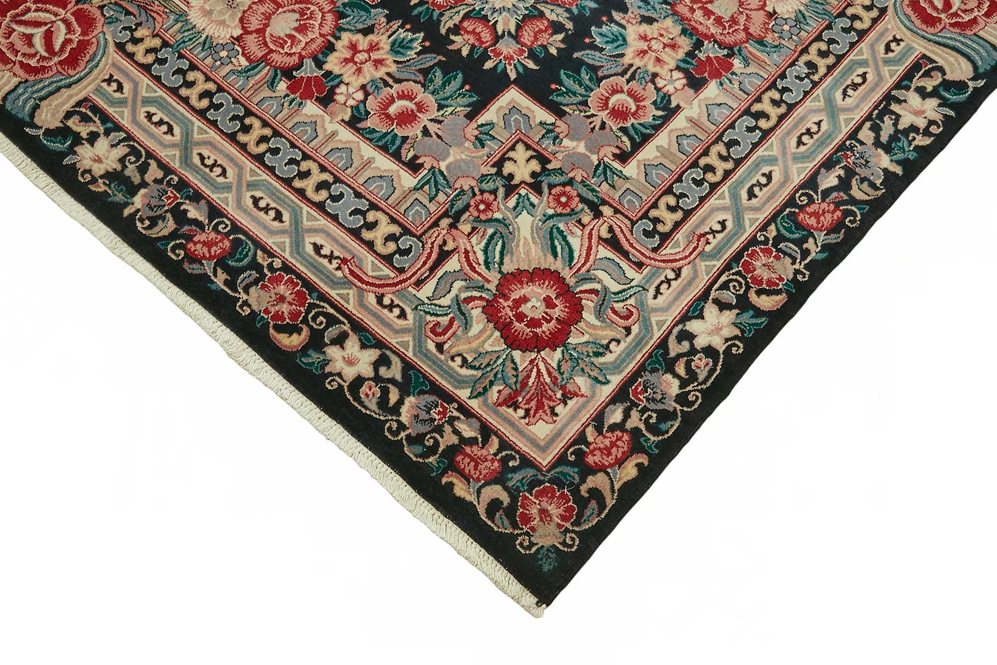 9x12 Hand-Knotted Wool Oushak Rug - 49167