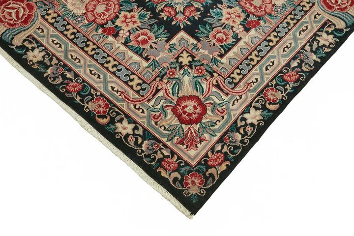 9x12 Hand-Knotted Wool Oushak Rug - 49167