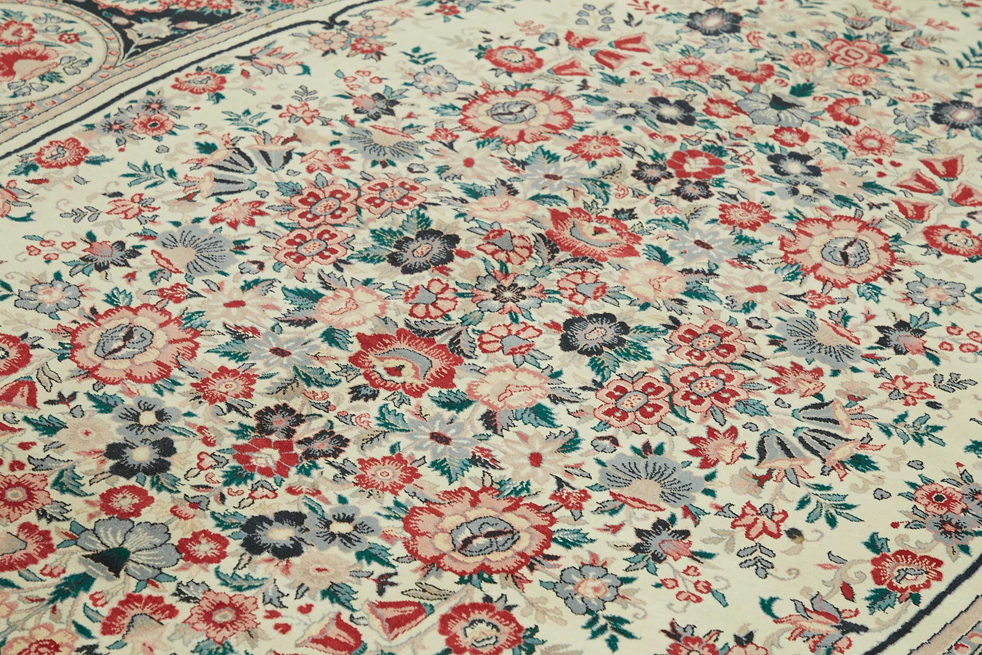 9x12 Hand-Knotted Wool Oushak Rug - 49167