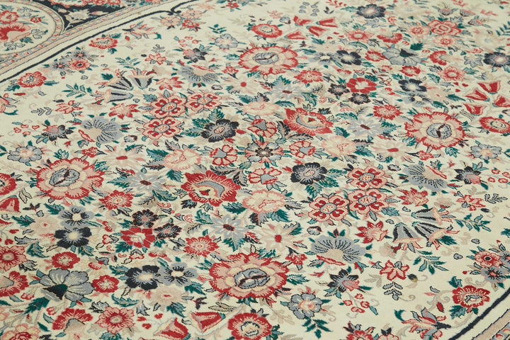 9x12 Hand-Knotted Wool Oushak Rug - 49167