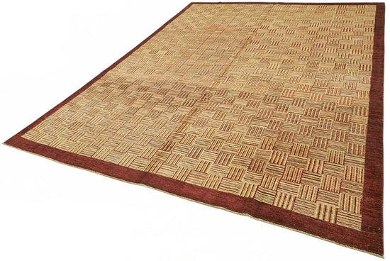 9x12 Hand-Knotted Wool Oushak Rug - 49170