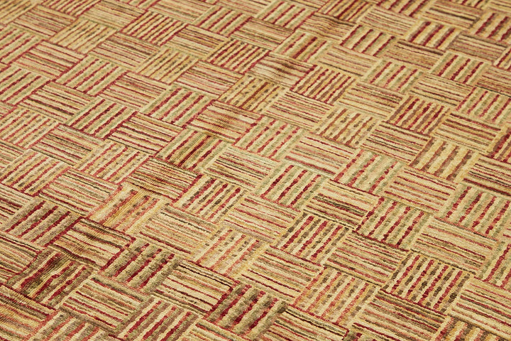 9x12 Hand-Knotted Wool Oushak Rug - 49170