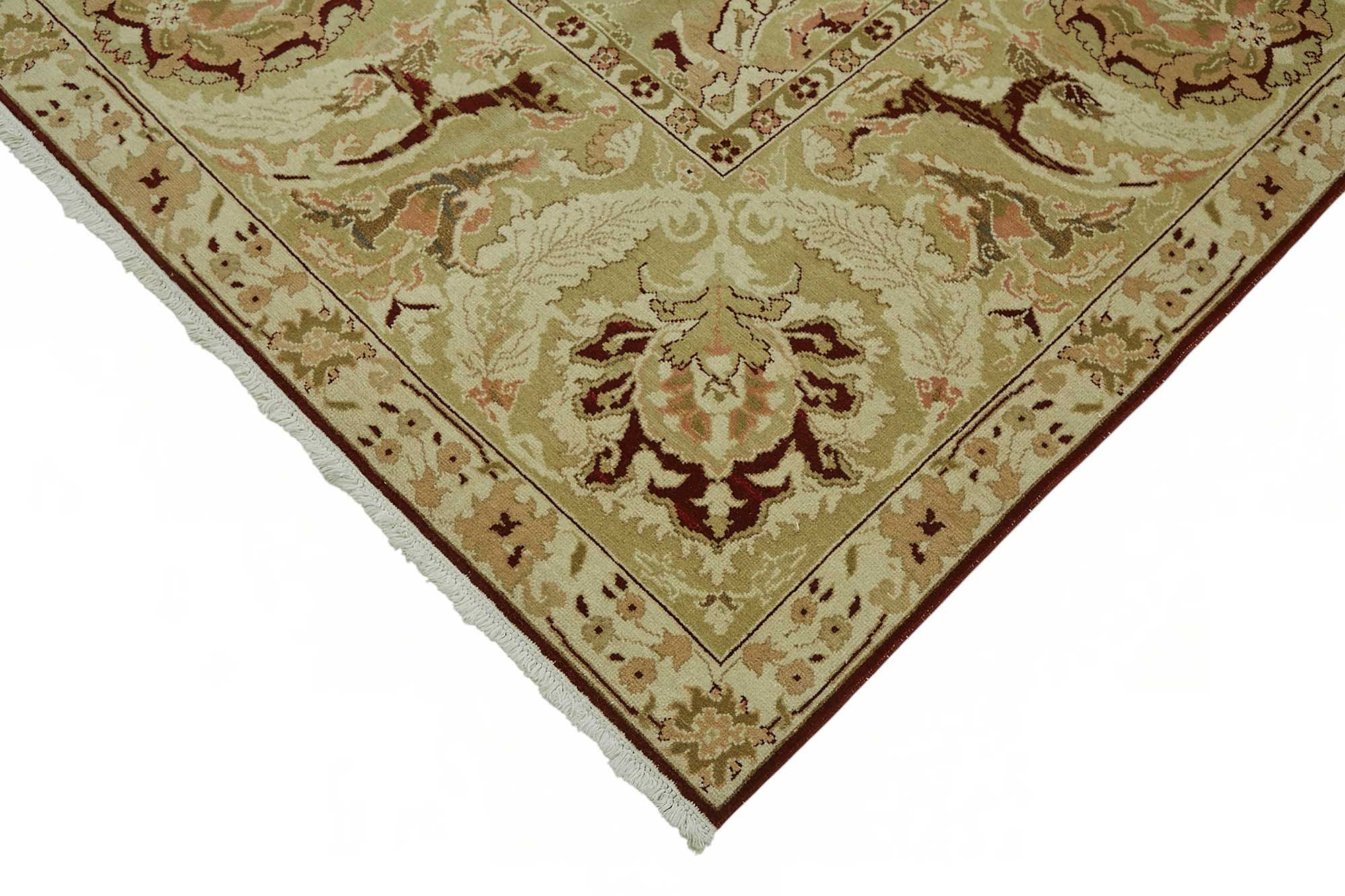 9x12 Hand-Knotted Wool Oushak Rug - 49172