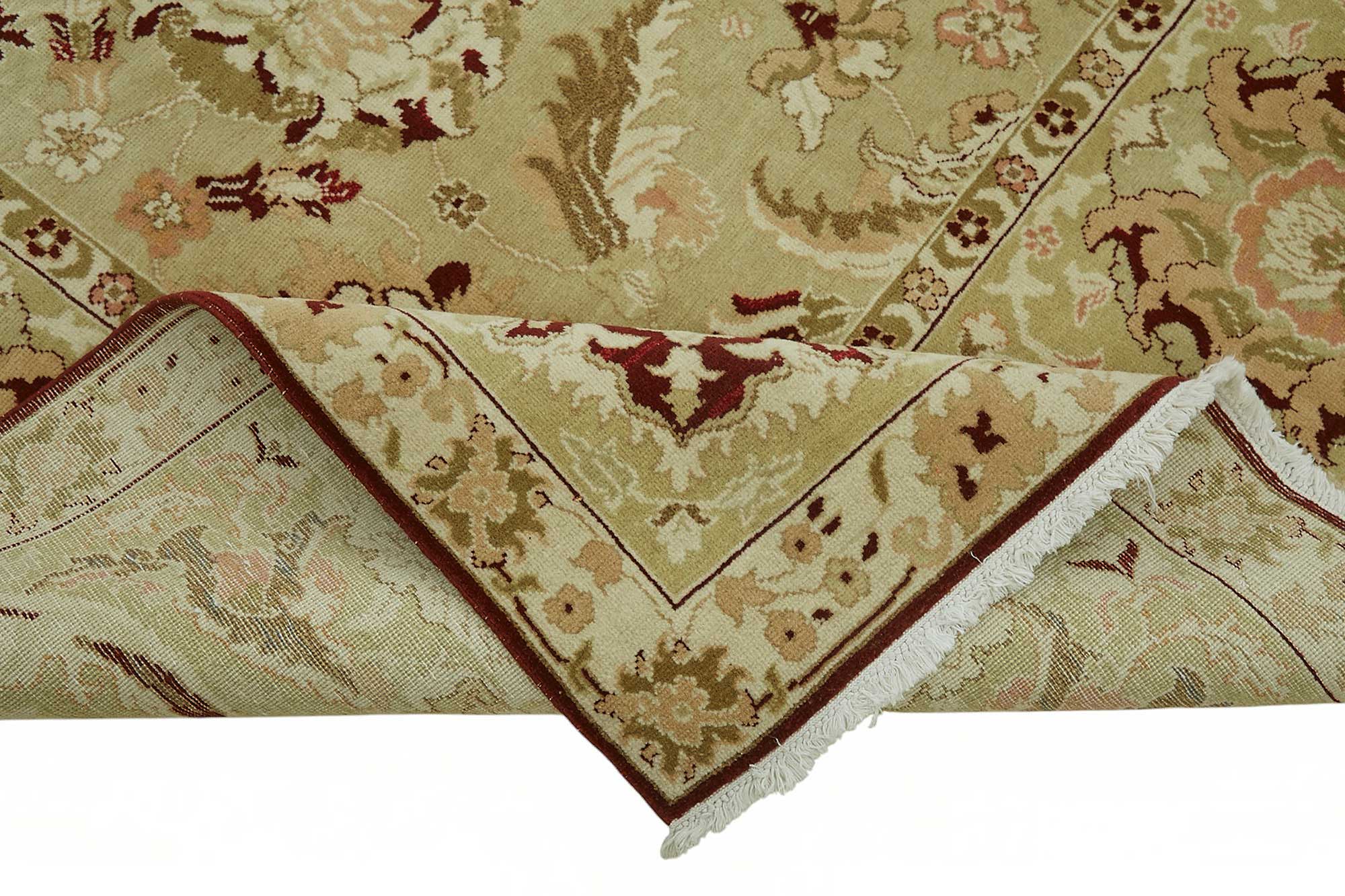 9x12 Hand-Knotted Wool Oushak Rug - 49172
