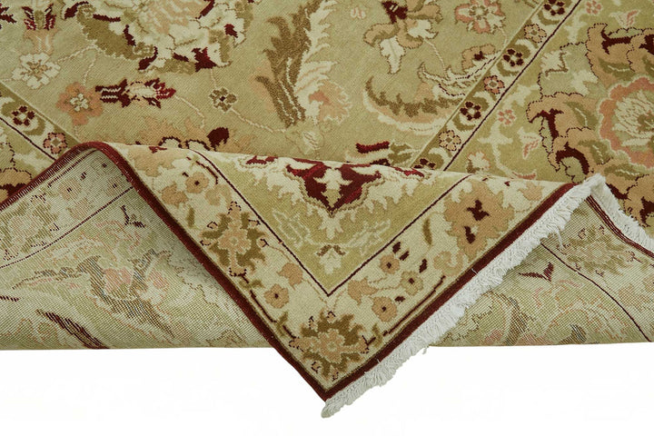 9x12 Hand-Knotted Wool Oushak Rug - 49172