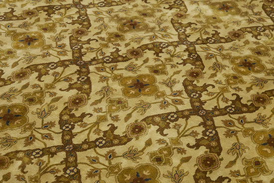 9x13 Hand-Knotted Wool Oushak Rug - 49175