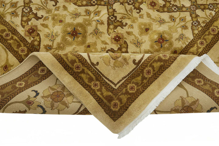 9x13 Hand-Knotted Wool Oushak Rug - 49175