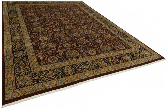10x14 Hand-Knotted Wool Oushak Rug - 49176
