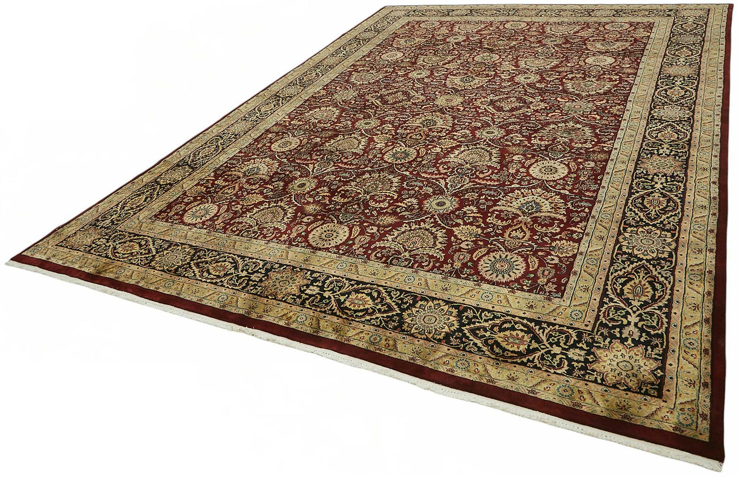 10x14 Hand-Knotted Wool Oushak Rug - 49176