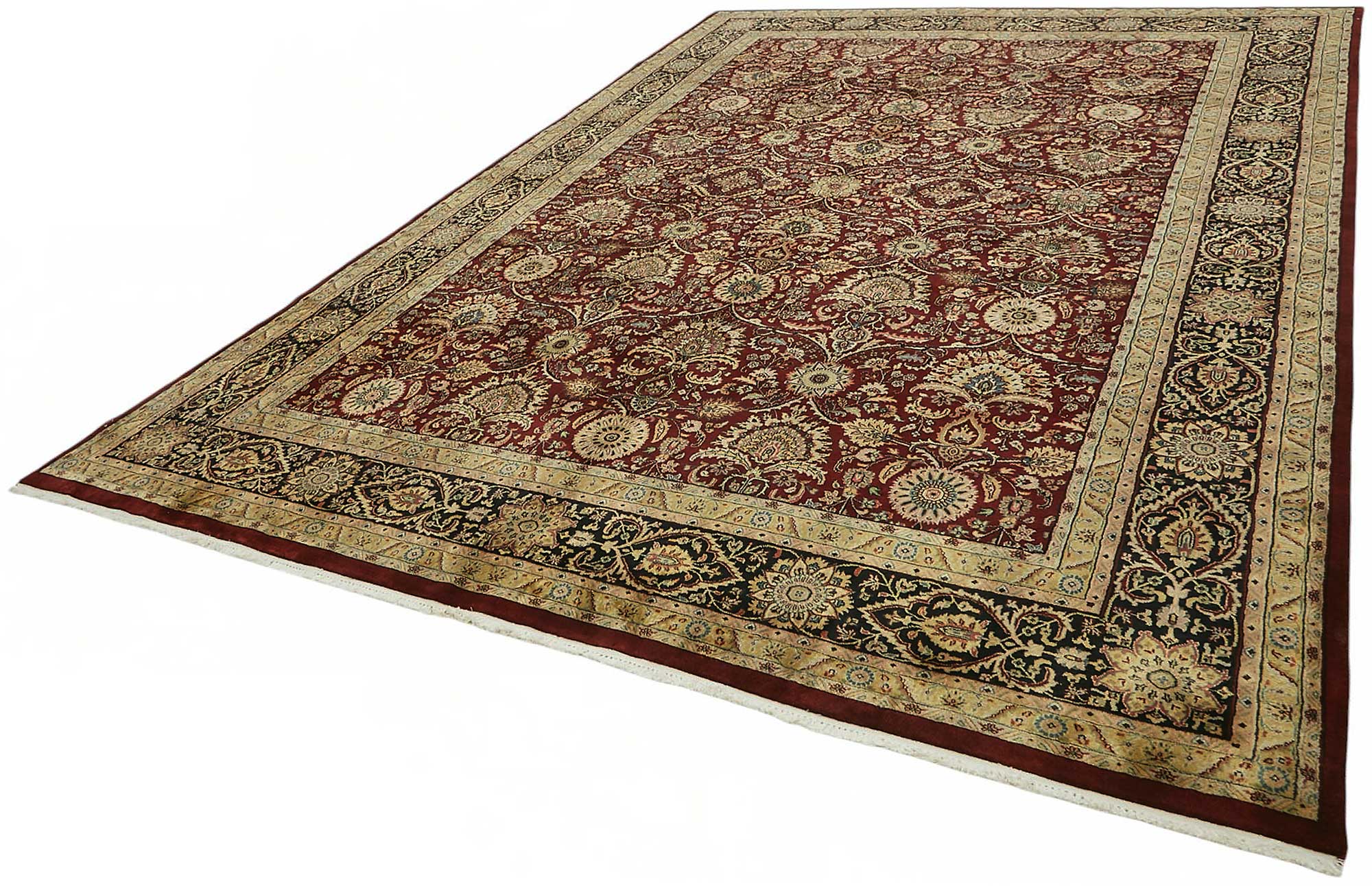 10x14 Hand-Knotted Wool Oushak Rug - 49176