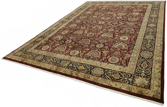 10x14 Hand-Knotted Wool Oushak Rug - 49176