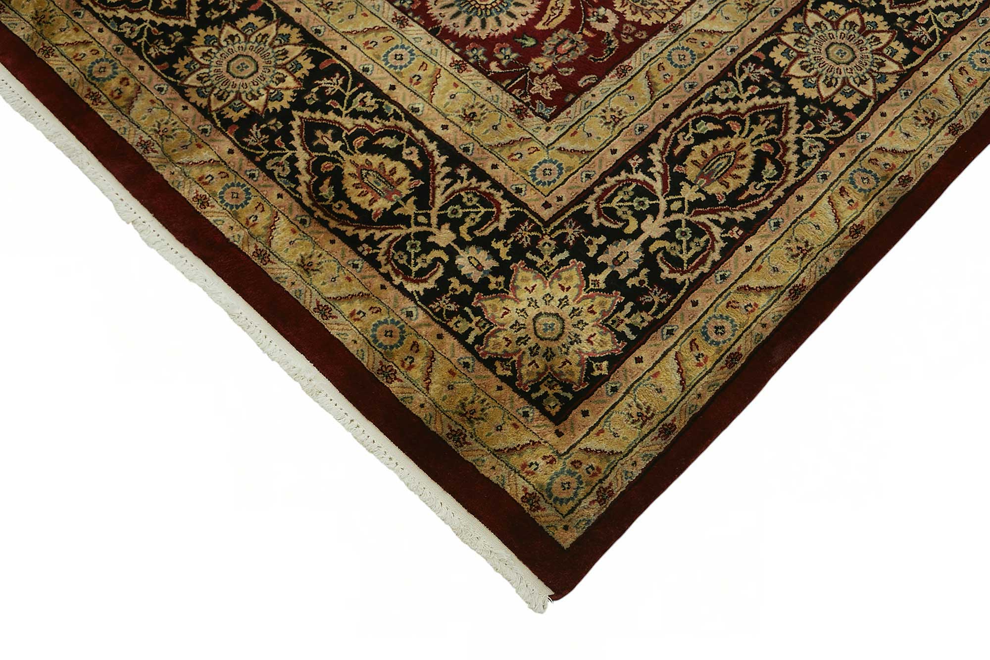 10x14 Hand-Knotted Wool Oushak Rug - 49176
