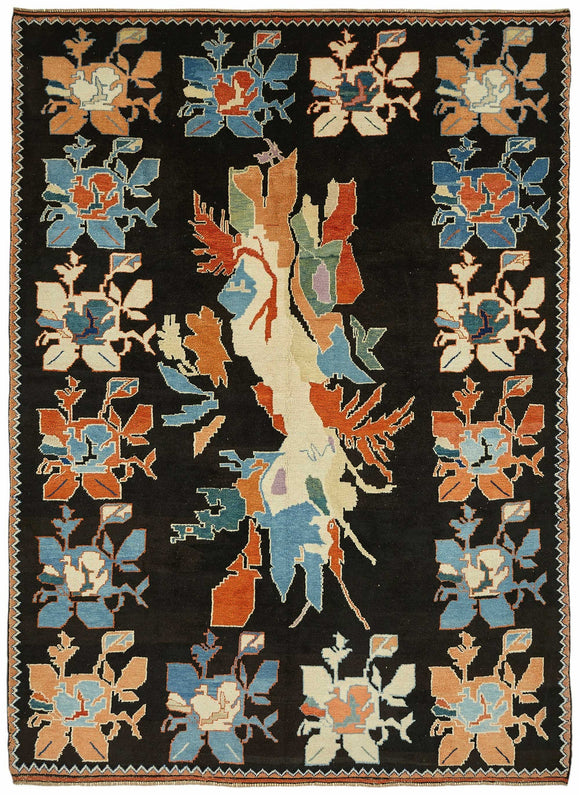 8x11 Hand-Knotted Oushak Rug - 49177