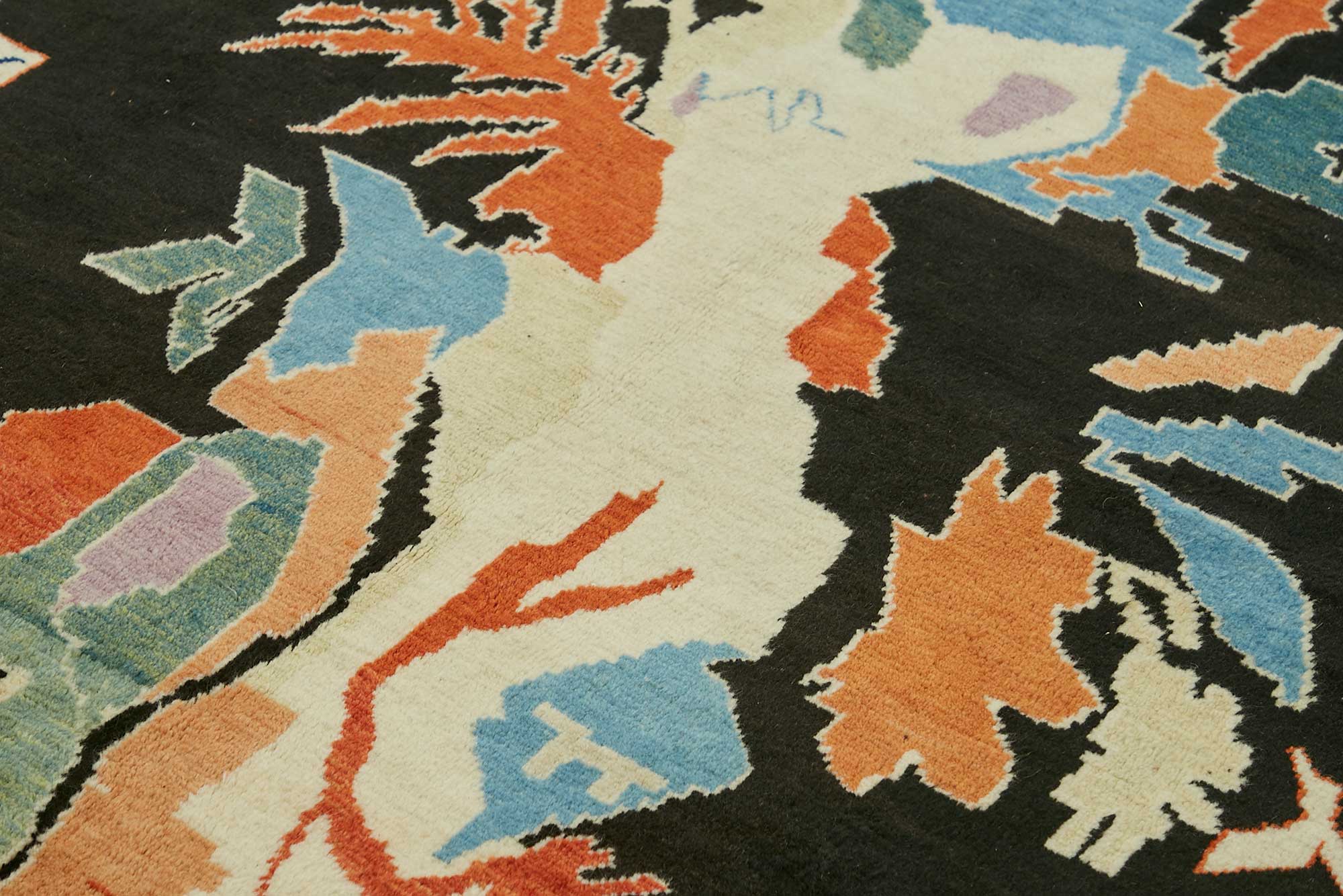 8x11 Hand-Knotted Oushak Rug - 49177