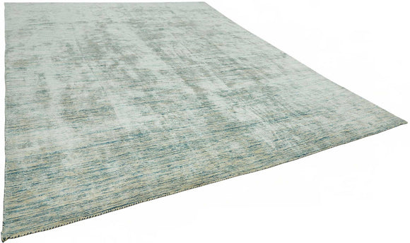 11x14 Hand-Knotted Wool Oushak Rug - 49178