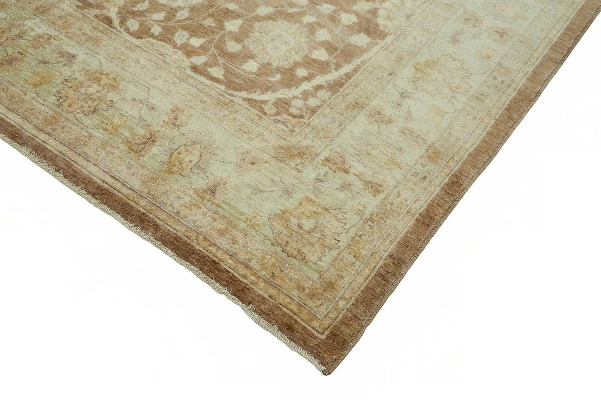9x12 Hand-Knotted Wool Oushak Rug - 49182