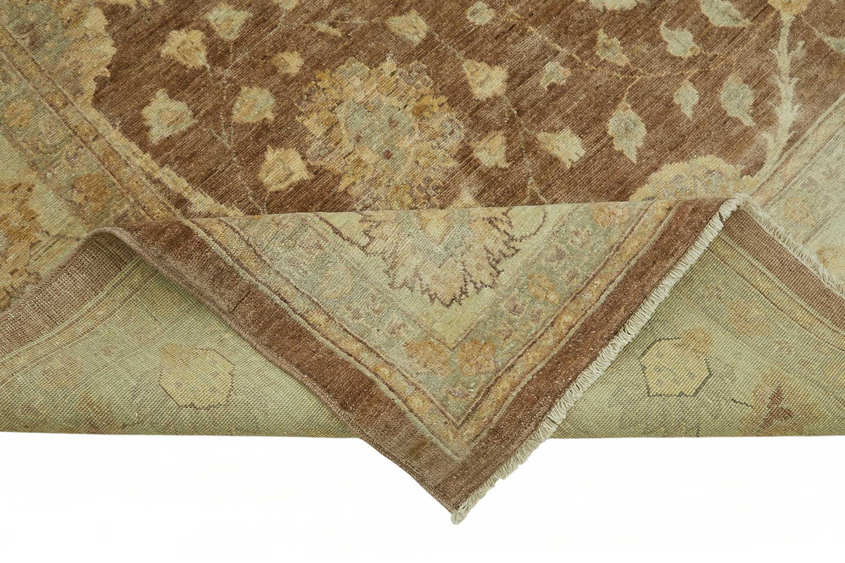 9x12 Hand-Knotted Wool Oushak Rug - 49182