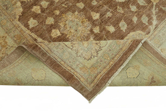 9x12 Hand-Knotted Wool Oushak Rug - 49182