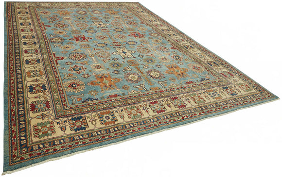 10x14 Hand-Knotted Wool Oushak Rug - 49183