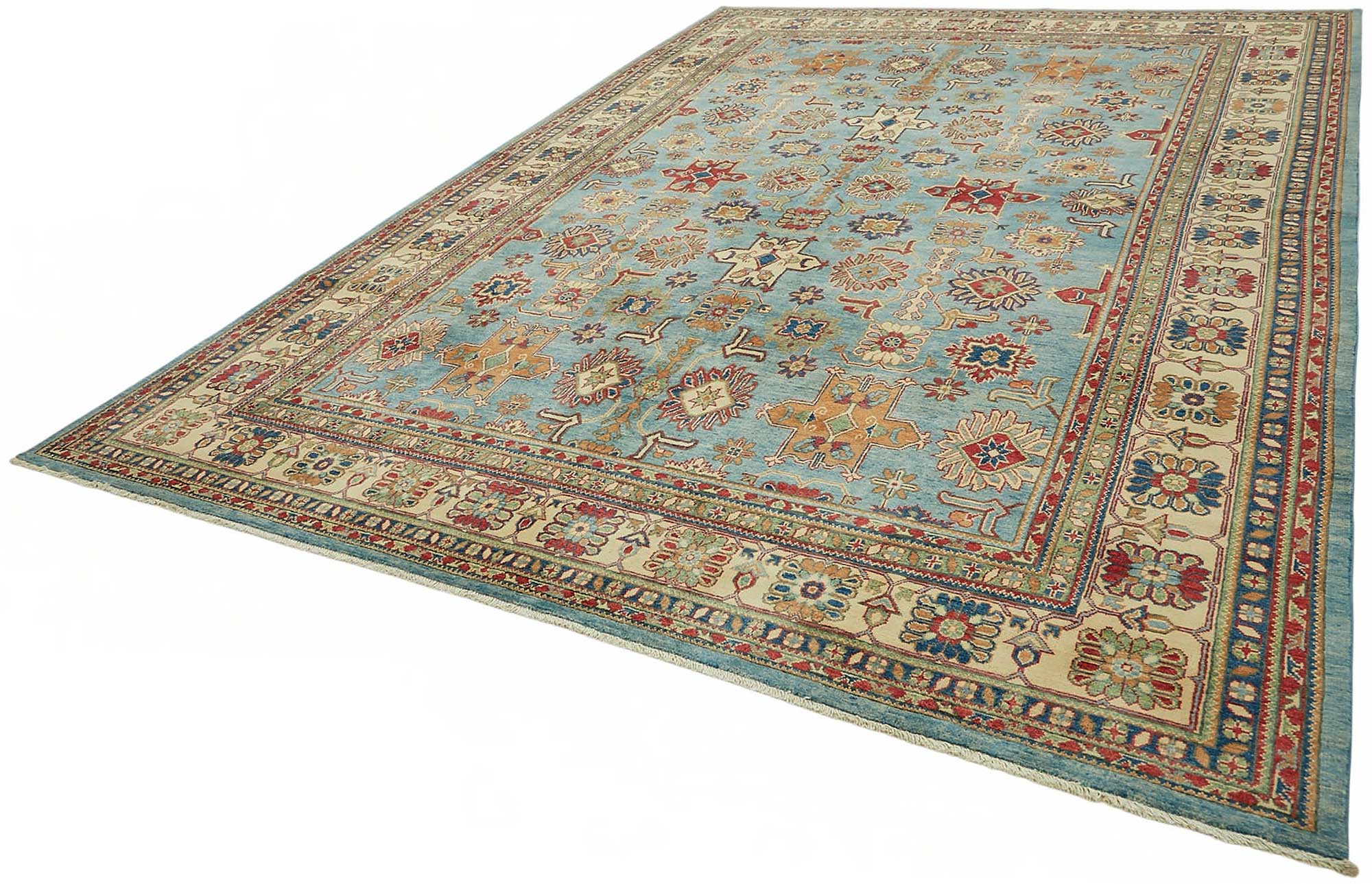10x14 Hand-Knotted Wool Oushak Rug - 49183