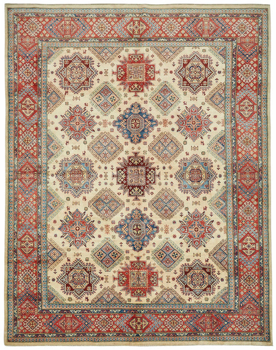 9x11 Hand-Knotted Wool Oushak Rug - 49184