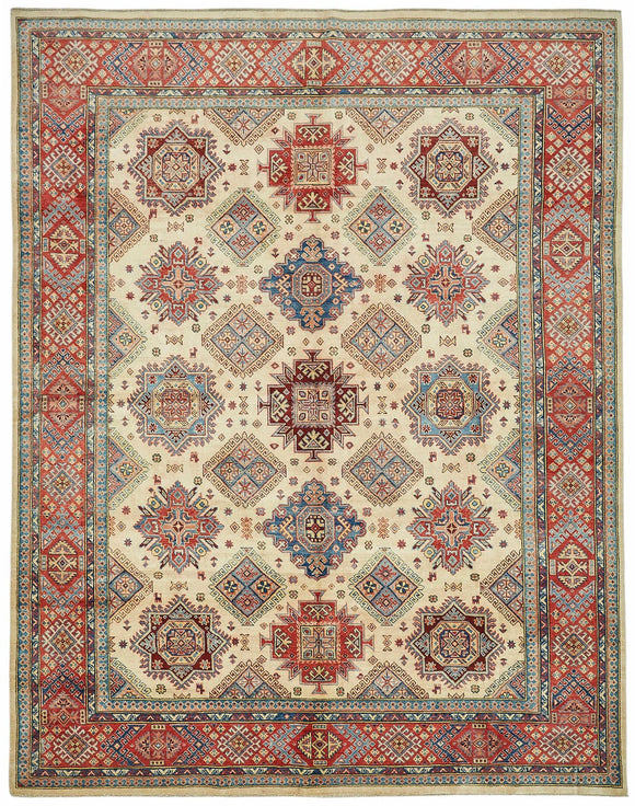 9x11 Hand-Knotted Wool Oushak Rug - 49184