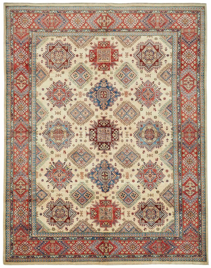 9x11 Hand-Knotted Wool Oushak Rug - 49184
