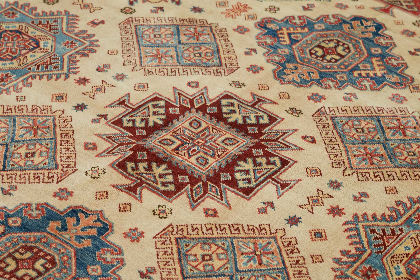 9x11 Hand-Knotted Wool Oushak Rug - 49184