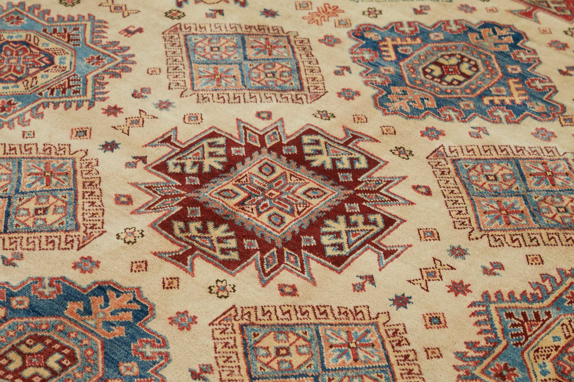 9x11 Hand-Knotted Wool Oushak Rug - 49184