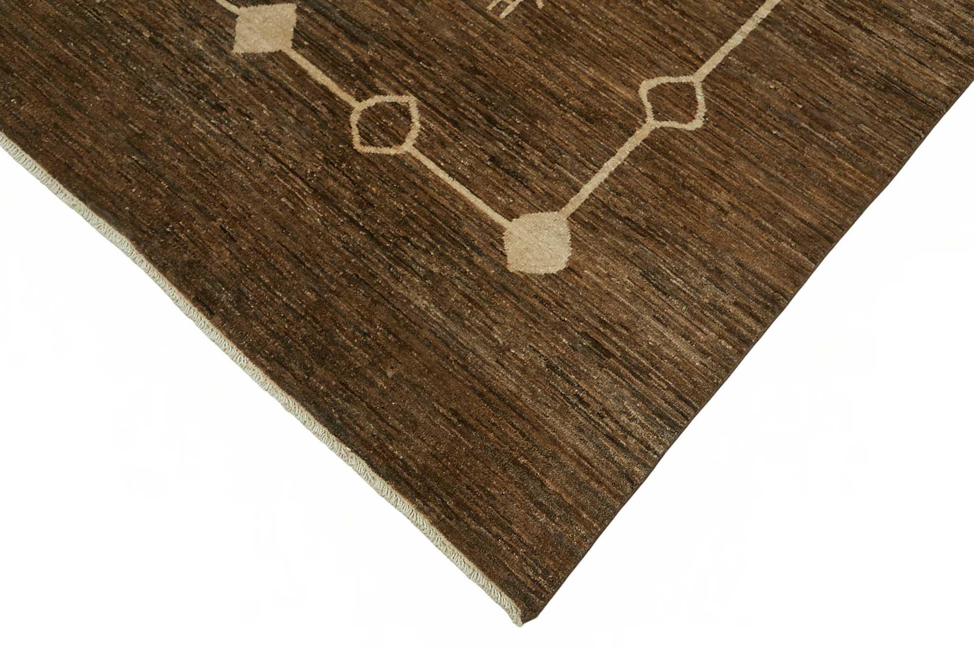 9x12 Hand-Knotted Wool Oushak Rug - 49185