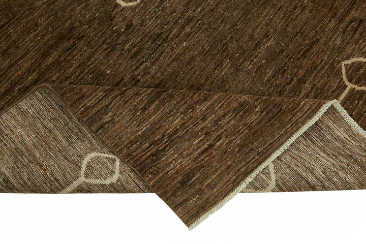 9x12 Hand-Knotted Wool Oushak Rug - 49185