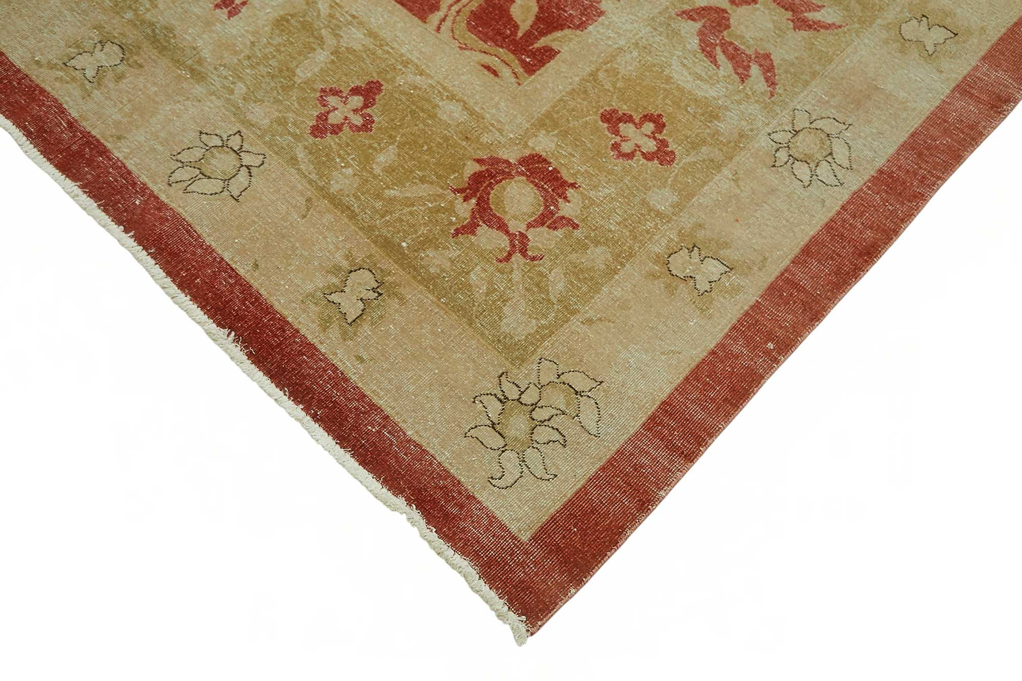 10x14 Hand-Knotted Wool Oushak Rug - 49188