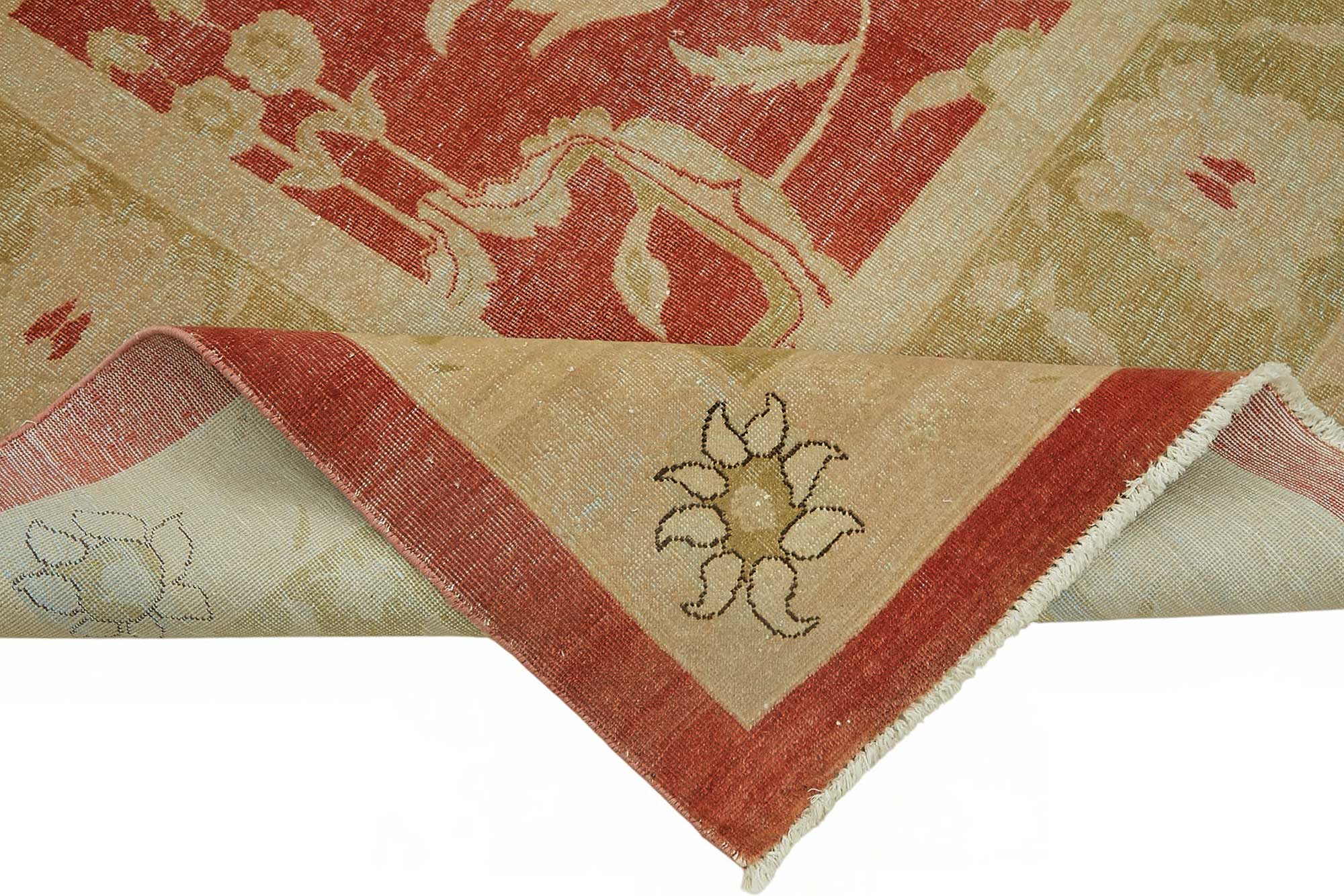 10x14 Hand-Knotted Wool Oushak Rug - 49188