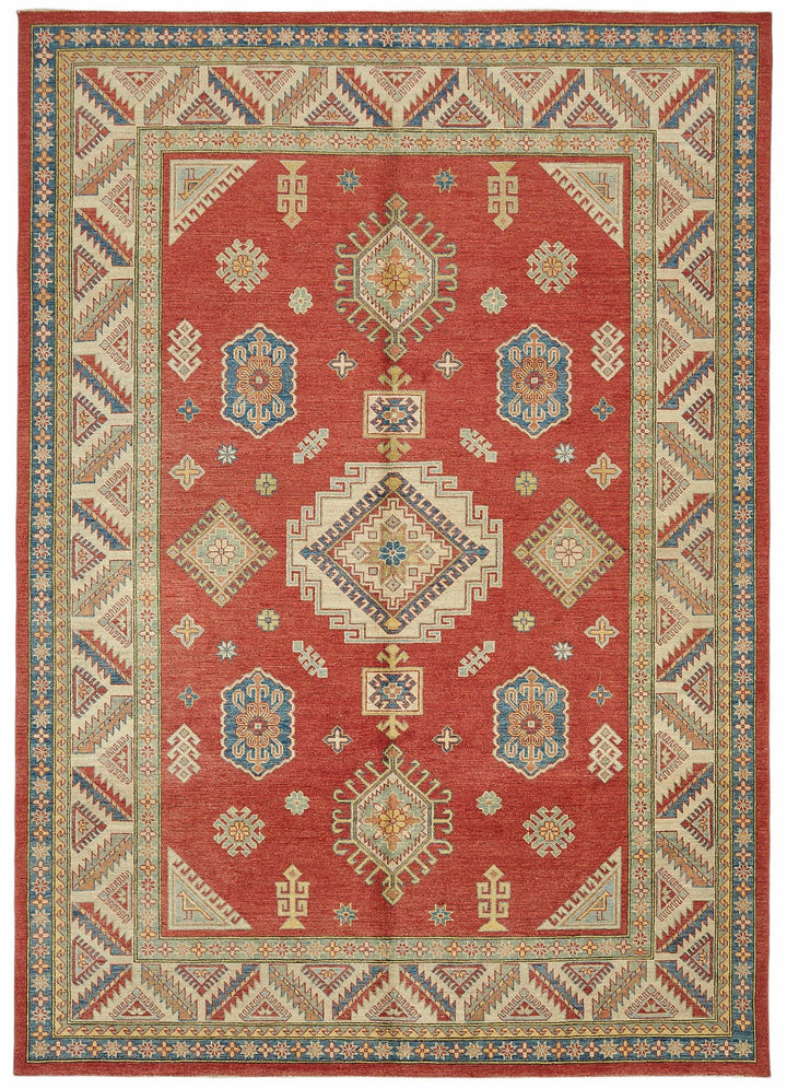 8x12 Hand-Knotted Wool Oushak Rug - 49191