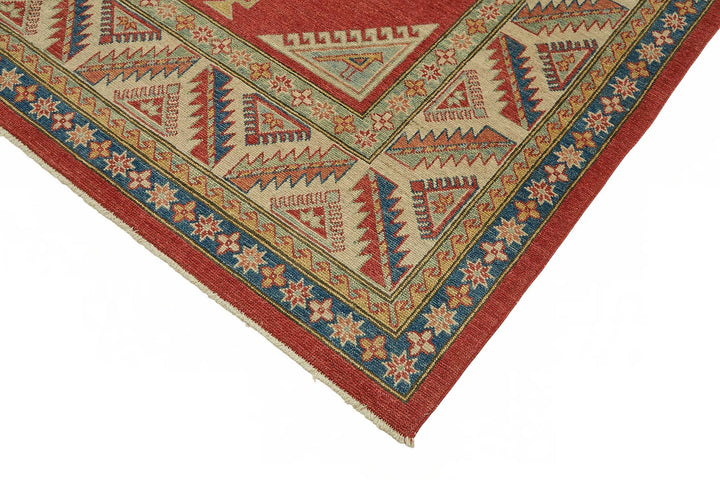 8x12 Hand-Knotted Wool Oushak Rug - 49191