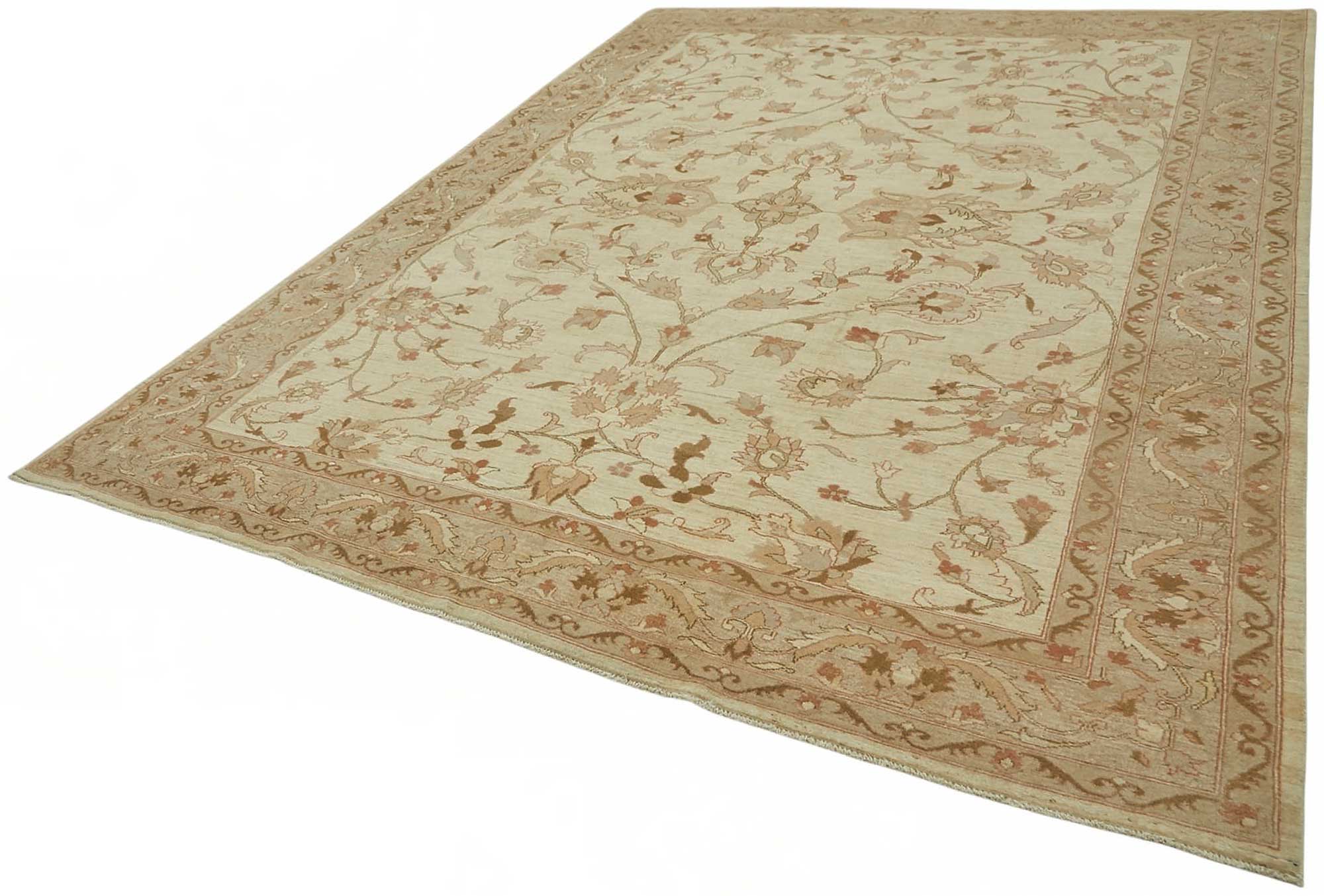 9x12 Hand-Knotted Wool Oushak Rug - 49192