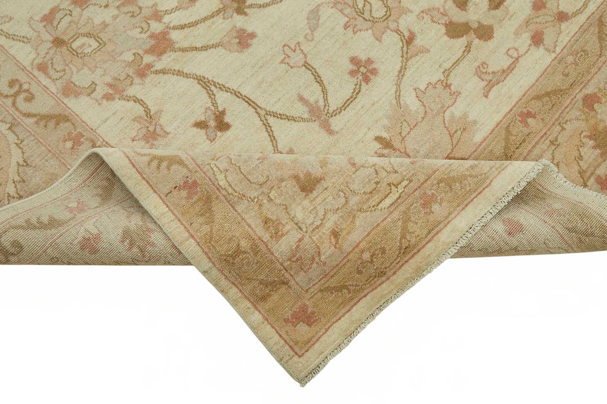 9x12 Hand-Knotted Wool Oushak Rug - 49192