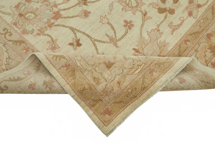 9x12 Hand-Knotted Wool Oushak Rug - 49192