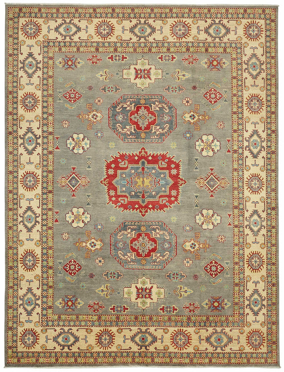 9x12 Hand-Knotted Wool Oushak Rug - 49193