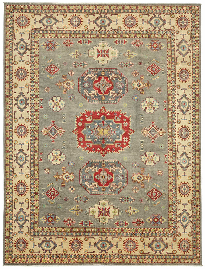 9x12 Hand-Knotted Wool Oushak Rug - 49193